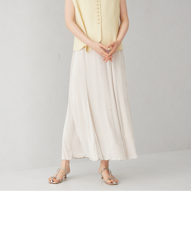 ＜EMMEL REFINES＞EM シャイニー ナロー スカート