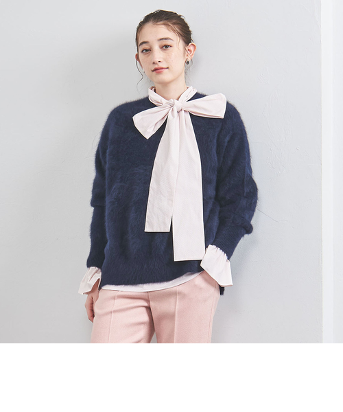 フォックスカシミヤ クルーネック ニット 24FW｜ユナイテッド