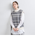 フォックスカシミヤ ジャカード ニットベスト