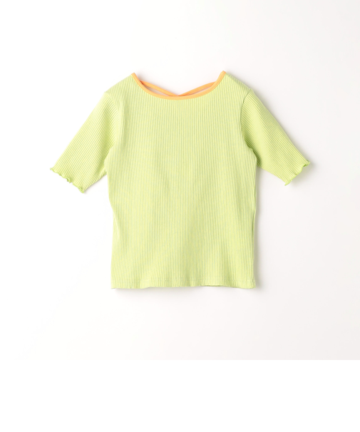 TJ バイカラー テレコ プルオーバー / キッズ  100cm-130cm