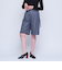 ＜AEWEN MATOPH＞ヘリンボーン ベルトショートパンツ