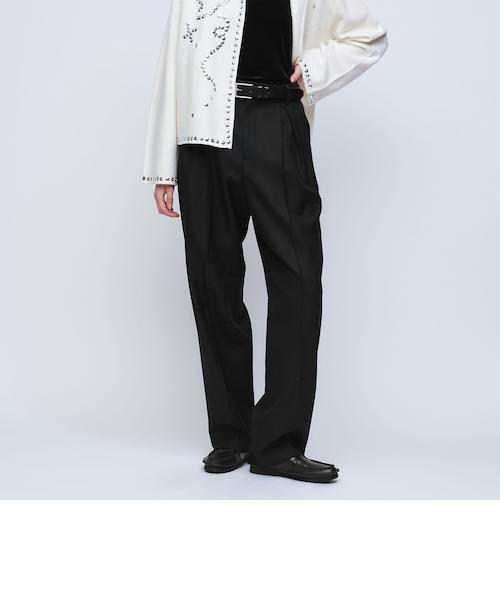 AEWEN MATOPH＞ツイル タック パンツ｜ユナイテッドアローズ