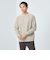 ＜GIM＞24FW ローゲージ カノコ クルーネック ニット -ウォッシャブル-