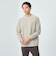 ＜GIM＞24FW ローゲージ カノコ クルーネック ニット -ウォッシャブル-