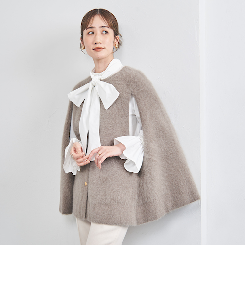 UNITED ARROWS フォックスカシミヤケープ フォックス カシミヤ ケープ|ユナイテッドアローズ