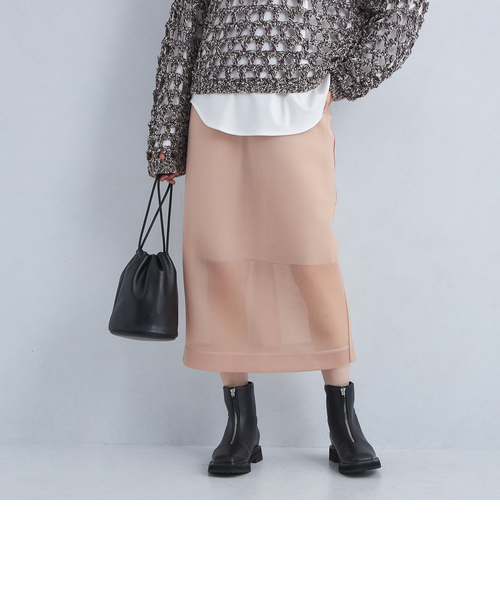 DAWN ダン LOOSE STRAIGHT SKIRT ロング スカート E6D59C8A-A0E4-4377-86BC-