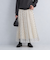 ［size SHORT/TALLあり］2WAY チュール ドット プリーツ スカート