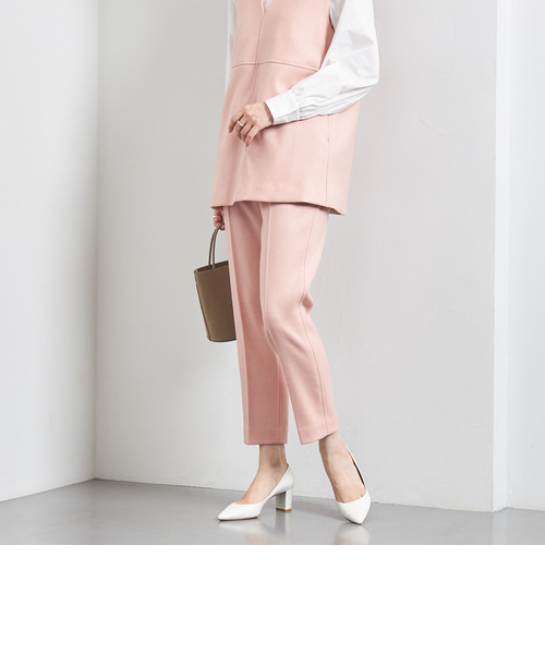 美品✨『UNITED ARROWS』メランジ ツイード スリムパンツ L 40 3COL メランジ ツイード スリムパンツ｜ユナイテッドアローズ