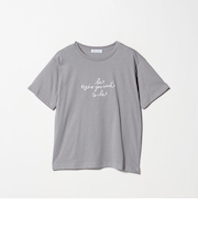 ブラッシュ エンブロイダリー Tシャツ ＜A DAY IN THE LIFE＞