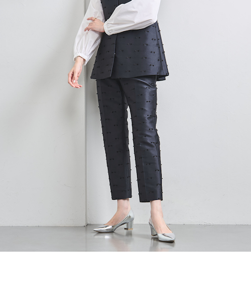 リボン カットジャガード パンツ｜ユナイテッドアローズ アウトレット