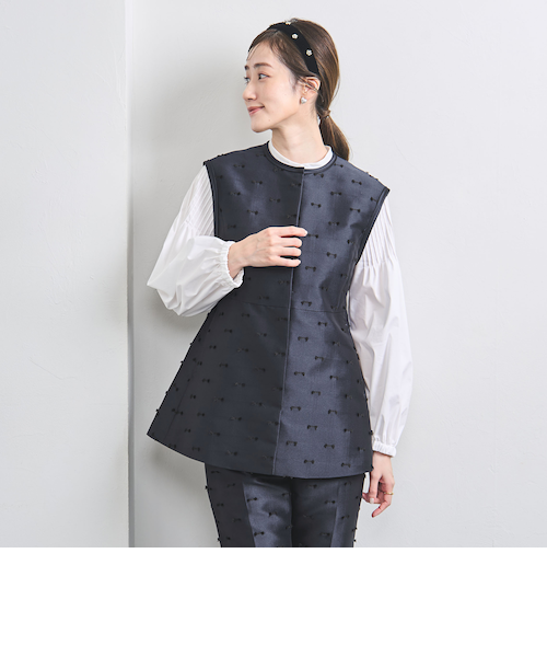 ヘアリー カットジャガード ベスト｜ユナイテッドアローズ