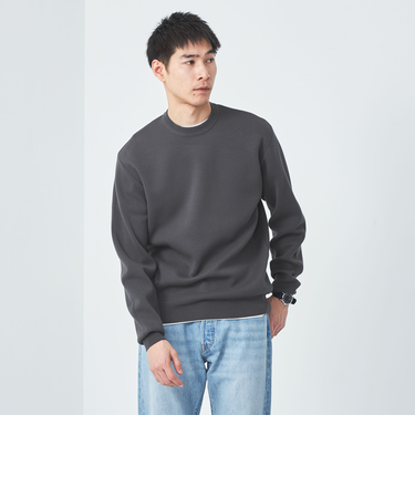 ミラノリブ クルーネック ニット