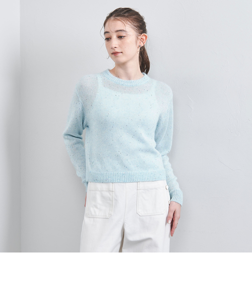 カラースパンコール クルーネック ニット｜ユナイテッドアローズ