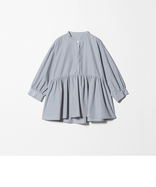 UNITED ARROWS ぺプラム ブラウス ライトブルー ペプラムブラウス【ライトブルー】 | anplegant