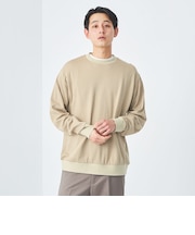 FINE BASIC GIZA ハイゲージ 裏毛 クルーネック Tシャツ