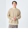 FINE BASIC GIZA ハイゲージ 裏毛 クルーネック Tシャツ