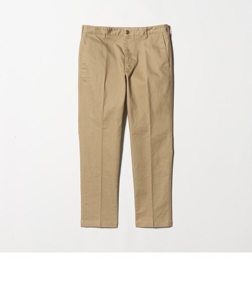 【BEIGE】シャンブレー ツイル ノープリーツスラックス<A DAY IN THE LIFE> シャンブレー ツイル ノープリーツスラックス＜A DAY IN THE LIFE