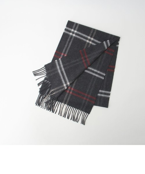 別注】＜Johnstons of Elgin＞GLR ウールカシミヤ マフラー