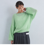【別注】＜LOGAN knitting mills＞ラメ ニット プルオーバー