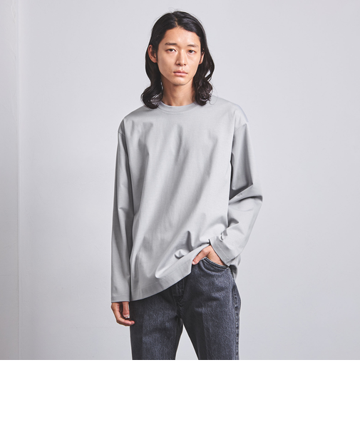 ポンチ ロングスリーブ Tシャツ デオドラント -抗菌防臭-