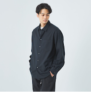 TRフラノ ジャストルーズ レギュラーカラー シャツ -ストレッチ・防シワ-