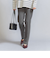 スリム バックジップ パンツ