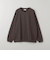 ファイン グロッシー コットン スウェットTシャツ
