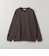 ファイン グロッシー コットン スウェットTシャツ