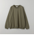 ファイン グロッシー コットン スウェットTシャツ