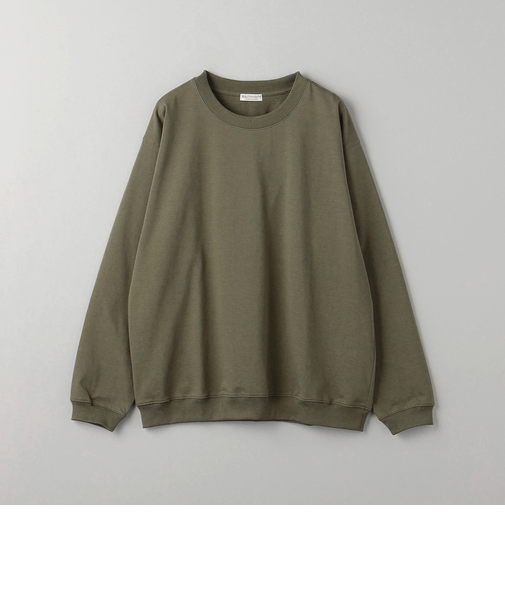 ファイン グロッシー コットン スウェットTシャツ