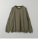 ファイン グロッシー コットン スウェットTシャツ
