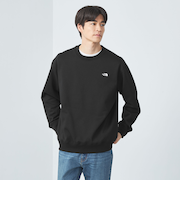＜THE NORTH FACE＞スモールロゴ ヘザー クルーネック スウェット