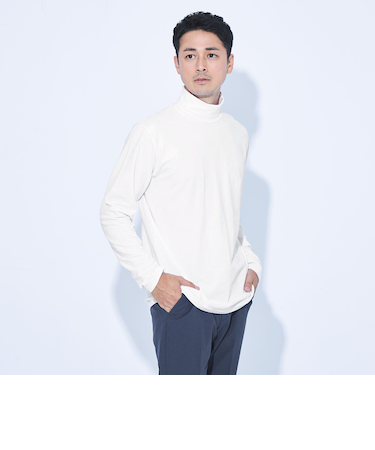 JUST fit ジャケイン タートルネック Tシャツ カットソー