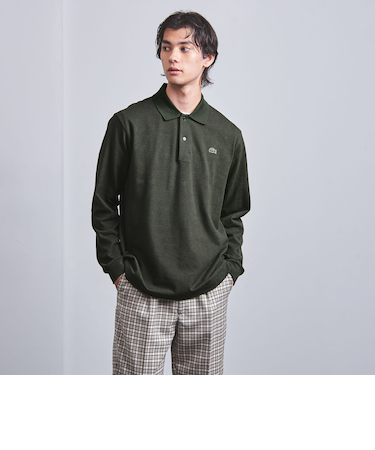 【別注】＜LACOSTE＞ ロングスリーブ ピケ スキッパー