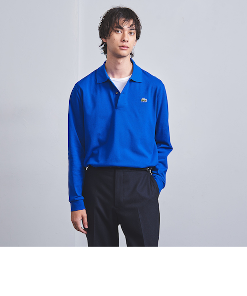 アローズ別注 LACOSTE ロングスリーブ ピケ スキッパー ポロ 別注】＜LACOSTE＞ロングスリーブ ピケ スキッパー