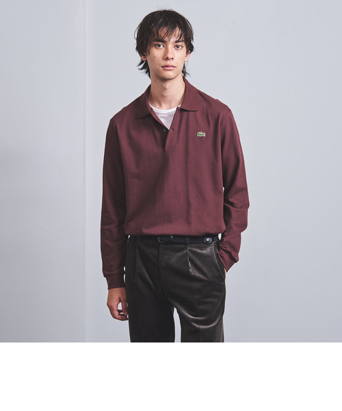 アローズ別注 LACOSTE ロングスリーブ ピケ スキッパー ポロ 別注】＜LACOSTE＞ ロングスリーブ ピケ スキッパー