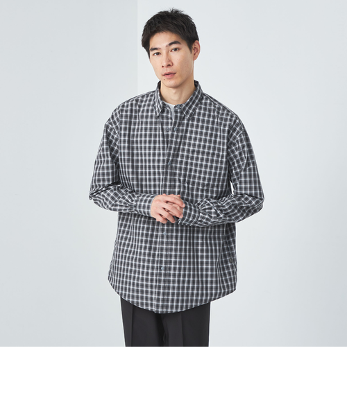 【DAIWA】　チェック 長袖シャツ 別注】＜DAIWA＞GLR テック ロングスリーブ チェック シャツ