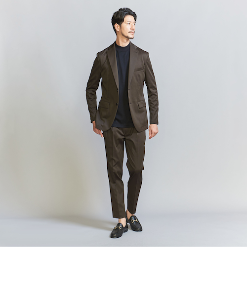 WARDROBE SMART】アクティブ サテン セットアップ/ジャケット