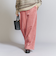 コーデュロイ ワイドストレートパンツ