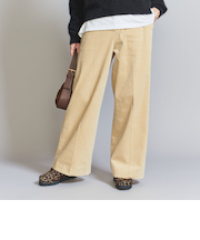 コーデュロイ ワイドストレートパンツ