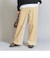 コーデュロイ ワイドストレートパンツ