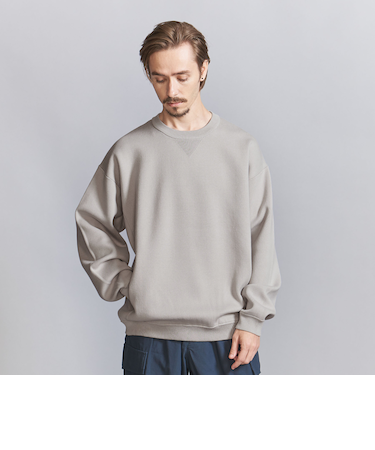 ミラノリブ スウェット クルーネック ニット ‐ウォッシャブル‐