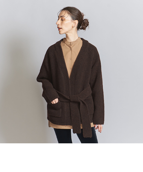 ベルテッド ニットカーディガン｜ユナイテッドアローズ アウトレットの