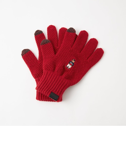 別注】＜INFIELDER DESIGN＞GLR ベア ニット グローブ -タッチ