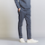 【WARDROBE SMART】ダブルニット ノープリーツ スラックス パンツ/セットアップ対応