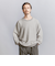 レトロ パターン クルーネック ニット ‐ウォッシャブル‐