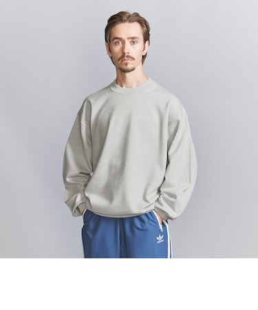 ハイブリッド ウール フォルム クルーネック ニット ‐ウォッシャブル‐