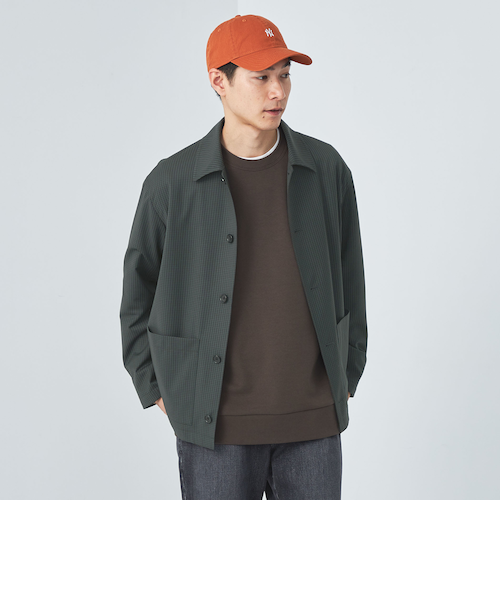 green label ウォッシャブル TWサージ カバーオール UNITED ARROWS LTD. OUTLET｜ウォッシャブル TWサージ