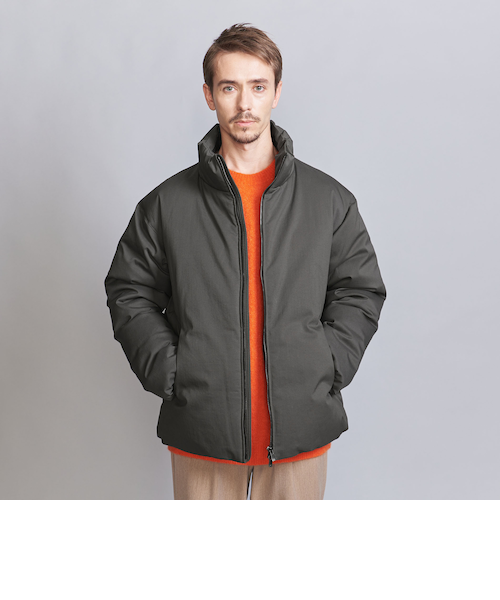 小松マテーレ スタンドカラー ダウンジャケット ―700FP 撥水機能― 小松マテーレ スタンドカラー ダウンジャケット 700FP 撥水機能