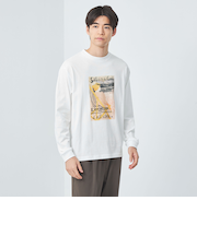 ロートレック プリント ロンT 長袖 Tシャツ